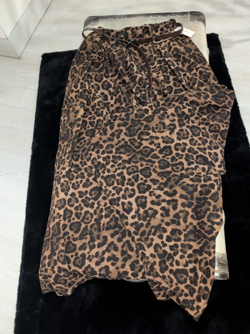 PANTAPALAZZO LEOPARDATO BEIGE