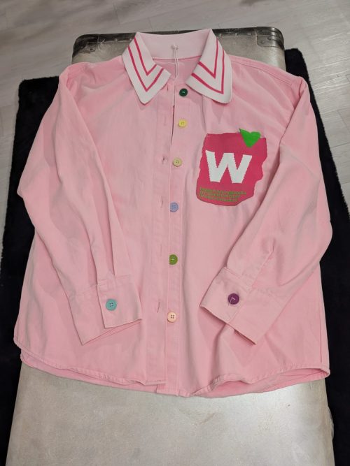 CAMICIA JEANS ROSA