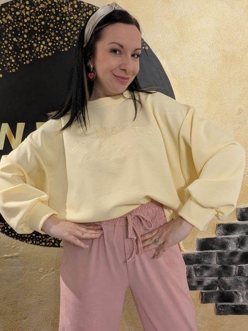 FELPA GIALLA