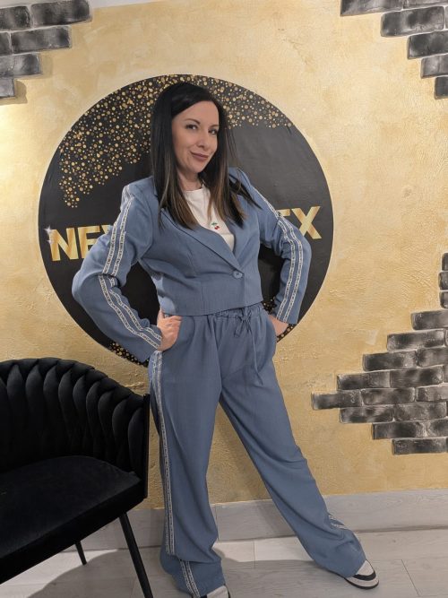TAILLEUR SPORTIVO COLOR JEANS